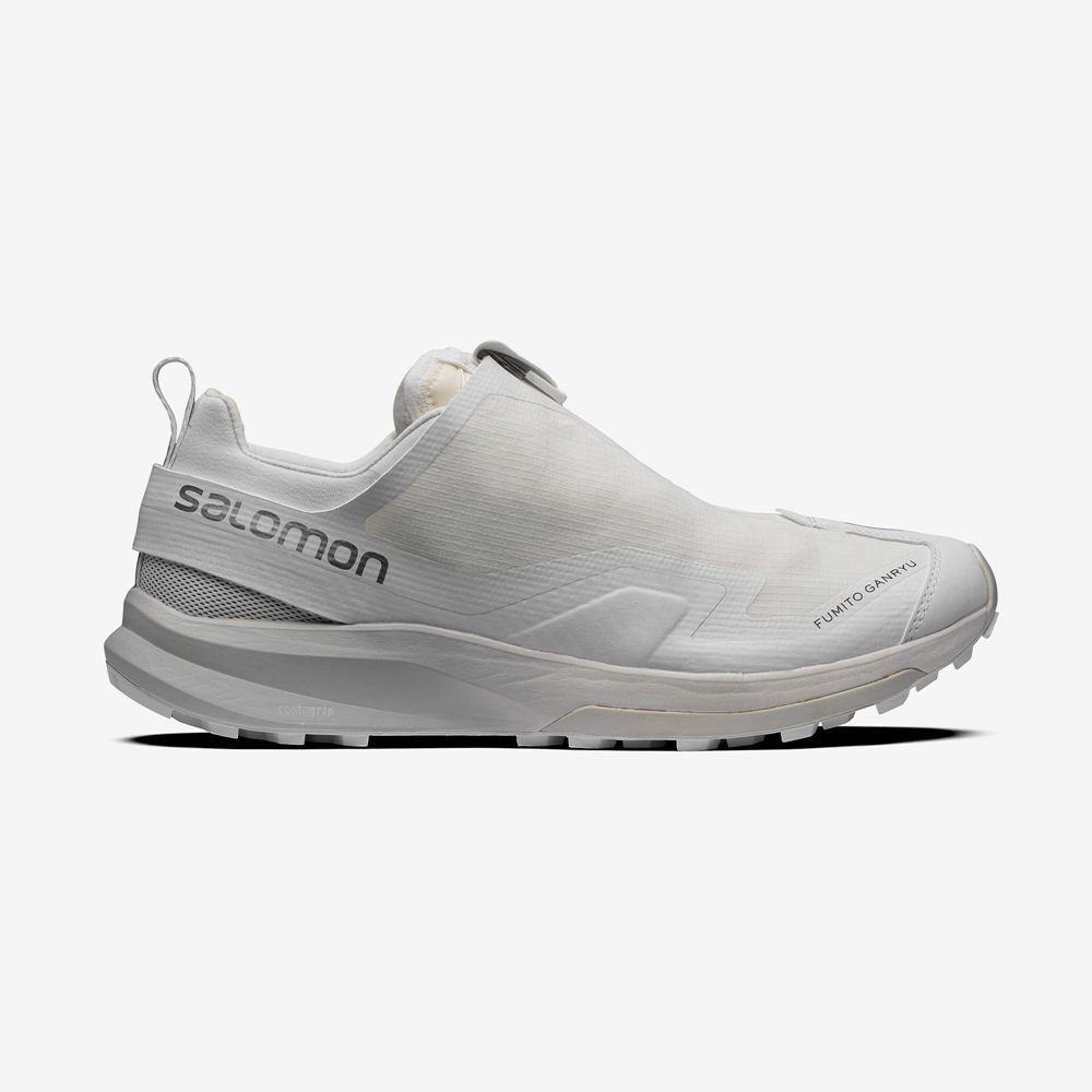 Baskets Salomon Homme Blanche - Salomon ULTRA FOR FUMITO GANRYU - France (8630-PGLKM)